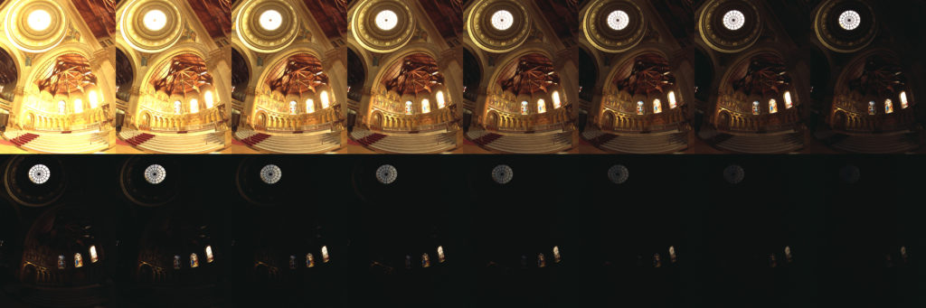 Bracketed exposures for HDR