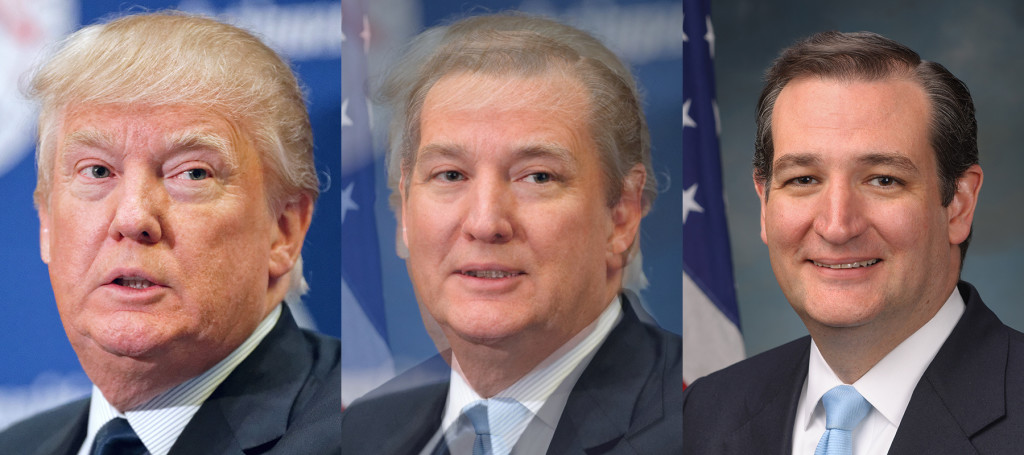 Morphing Donald Trump and Ted Cruz