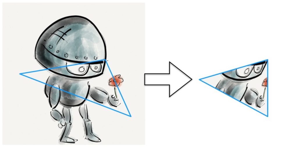 Warp Triangle using OpenCV