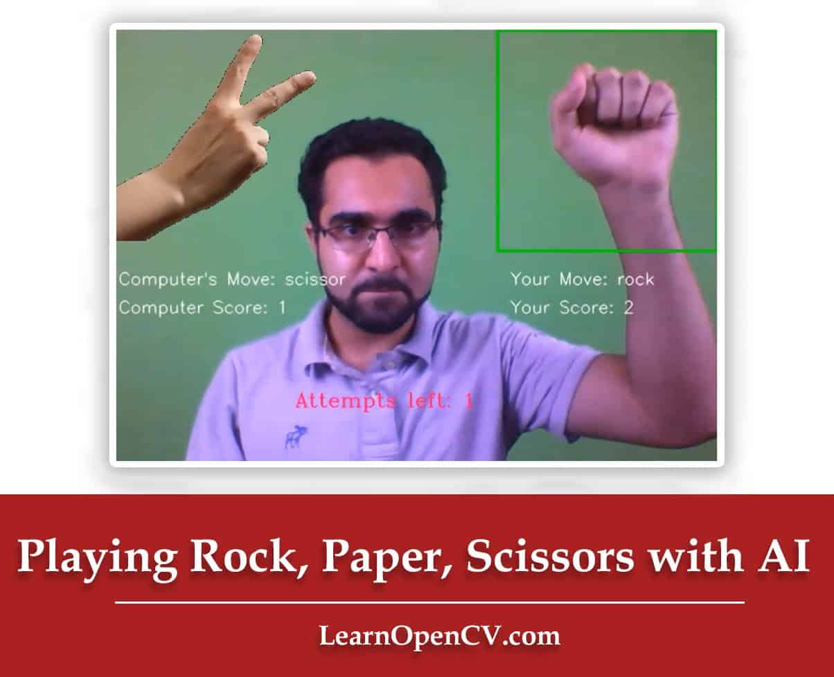 rock paper scissors ai python
