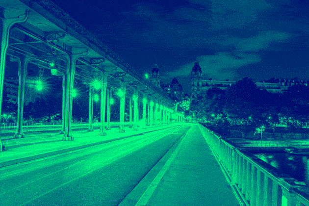 Duo-tone filter in Photoshop